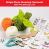 Chalk and Chuckles Art and Craft Kit for Kids - Make Your Ow...