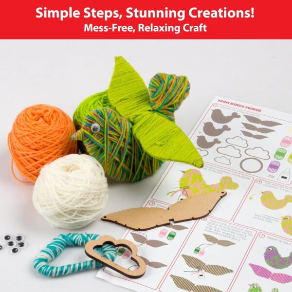 Chalk and Chuckles Art and Craft Kit for Kids - Make Your Ow...