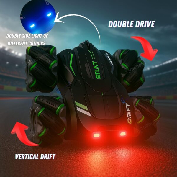 GRAPHENE 4X4 Remote Control Drift Stunt Car 4WD Racing Fall ...