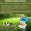 81p526hQ9FL._SL1500_.jpg Sage Square Alfalfa Hay - Protein, Calcium-Rich Hay for Rabb...