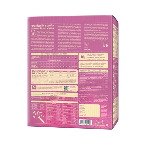 Dry Dog Food - Ultimate Diet - Medium & Maxi Breed Diet for ...