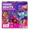 Chalk and Chuckles Flower Lights – DIY Foil Art Craft Kit fo...