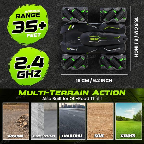 Zest 4 Toyz Rechargeable Remote Control Car Toy | 4X4 High S...