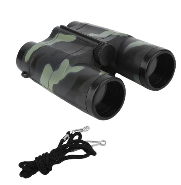 VGRASSP Compact and Portable Army Style Binoculars Toy for K...