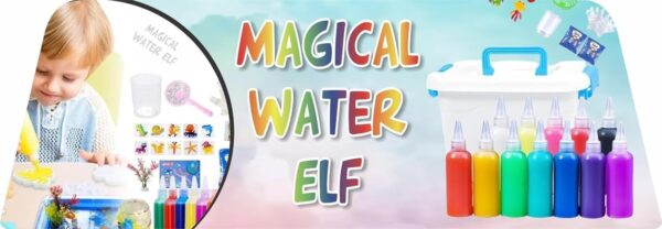 BELOXY Magic Water ELF Toys, Creative 3D Handmade Magic Gels...