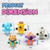 61DlvhmhK9L._SL1100_.jpg Wembley 5 Pcs Jungle Animal Finger Puppet Toy for Kids,Mini ...