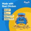 61E4uaYYQEL._SL1200_.jpg Drools Adult Cat Treat Biscuits 400g Jar | Real Chicken Flav...
