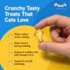 61EqgYxIDIL._SL1200_.jpg Drools Adult Cat Treat Biscuits 400g Jar | Real Chicken Flav...