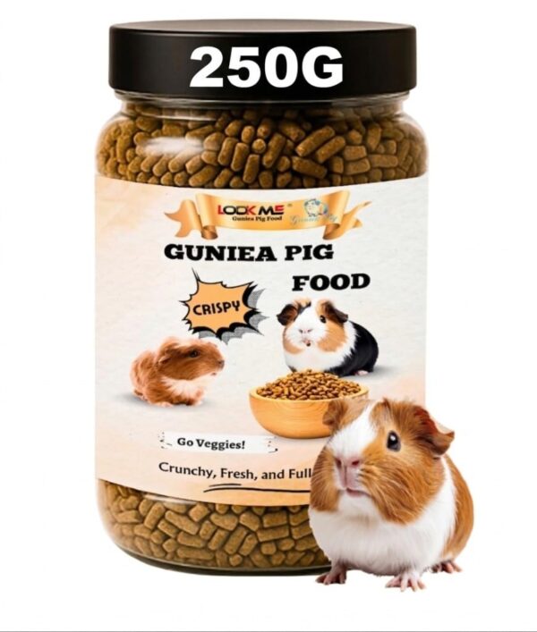 Lookme Rabbit 250g Guinea Pig Food Pellets High Fiber Vitami...