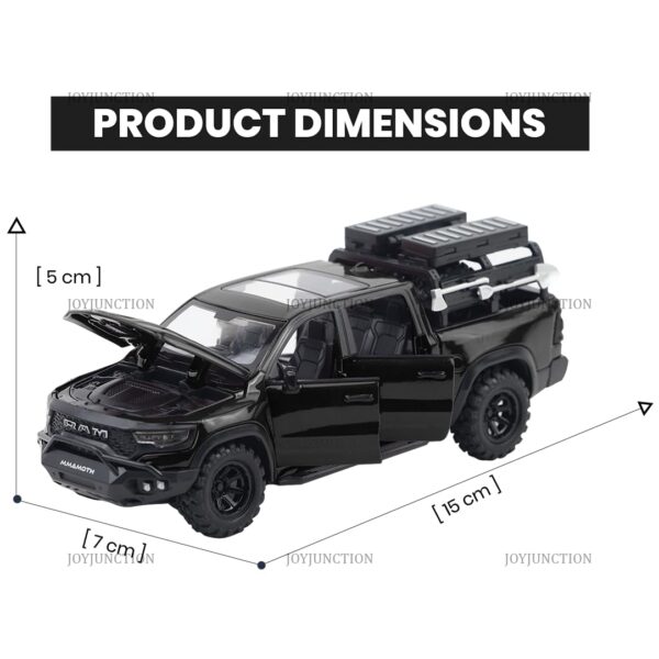 JOY JUNCTION RAM Mammoth Pick-Up Model Car 1:32 Exclusive Al...