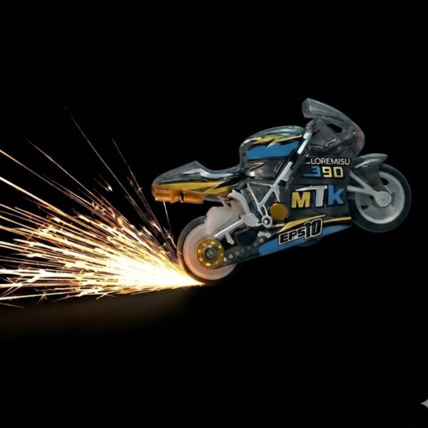 61Nj6fA420L._SL1500_.jpg AK'S Venture Set of 3 Racing Motorcycle Toys for Kids with F...