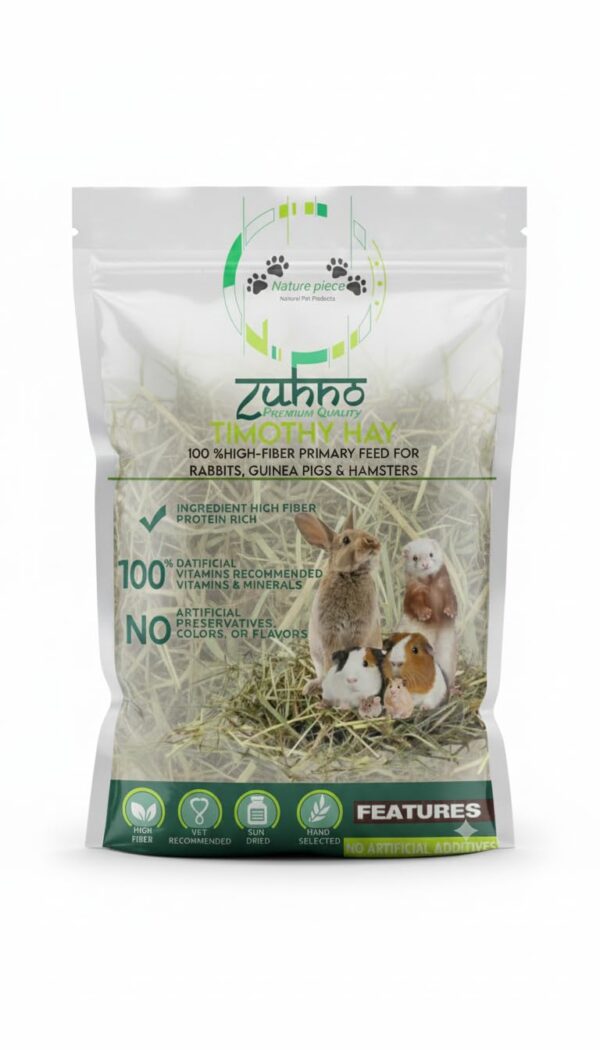 61OIlDF5JRL._SL1344_.jpg Zuhno Timothy Hay, 100% High-Fiber Primary Feed for Rabbits,...