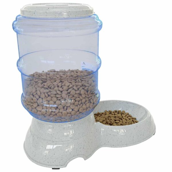 61S4QJ6FuL._SL1400_.jpg Divik Pet Feeder Food Dispenser Station - Replenish Pet Food...