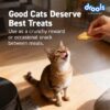 61SOuG4s9uL._SL1200_.jpg Drools Adult Cat Treat Biscuits 400g Jar | Real Chicken Flav...