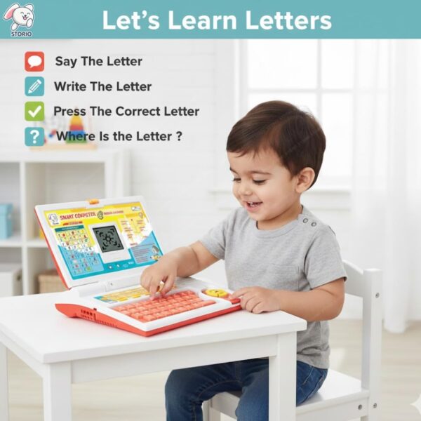 61oEZqES4L._SL1080_.jpg Storio Educational Kids Laptop Learning Toy for Boys & Girls...