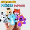 61obycgQVvL._SL1100_.jpg Wembley 5 Pcs Jungle Animal Finger Puppet Toy for Kids,Mini ...
