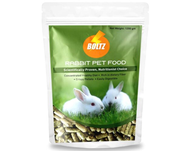 Boltz Premium Adult Pellet Rabbit Food, Nutritionist Choice ...