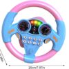 Kids Driving Steering Wheel Funny Interactive Driving Wheel ...
