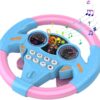 Kids Driving Steering Wheel Funny Interactive Driving Wheel ...