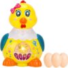 Lumo Brilliant Toys Musical Hen Toy for Kids with Light & So...
