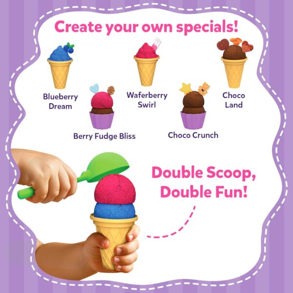 710qa6YgfL._SL1500_.jpg Skillmatics Sandeezy Pretend Play Ice Cream Parlour Set – Sa...