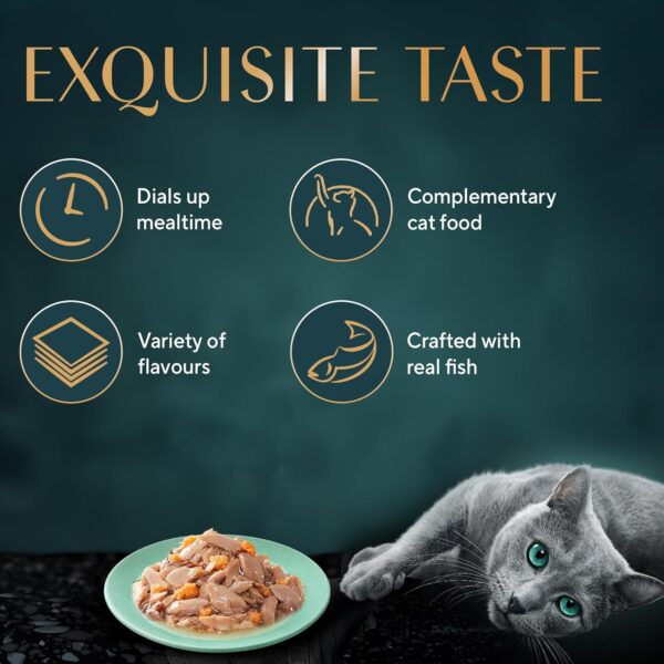 Sheba Rich Premium Adult (1+ Years) Wet Cat Food, Skipjack &...