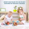 Kidology Baby Montessori Sensory Toys | Silicone Pull String...