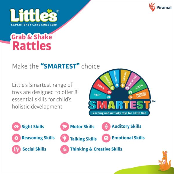 Little's Grab & Shake Rattles | Educational & Developmental ...