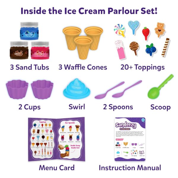 7149gTreJpL._SL1500_.jpg Skillmatics Sandeezy Pretend Play Ice Cream Parlour Set – Sa...