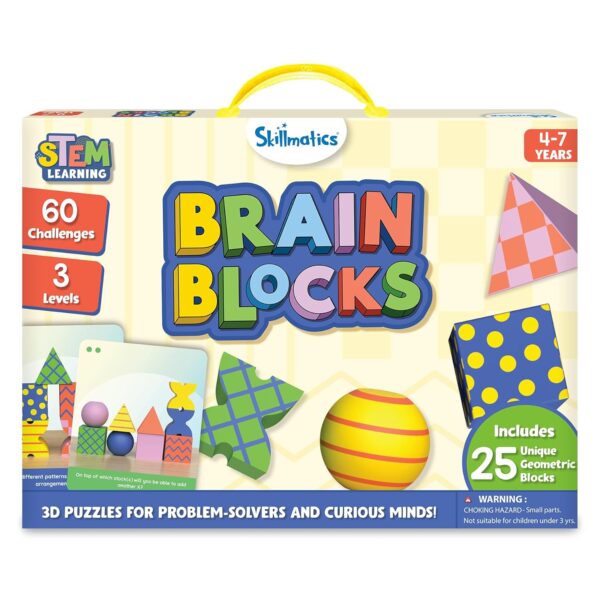 714xdznLhsL._SL1500_.jpg Skillmatics Brain Blocks, 3D Early STEM Building Blocks Game...