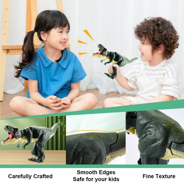 717iA4wFy3L._SL1200_.jpg VGRASSP Roaring & Head Swinging Dinosaur Toy for Kids with L...