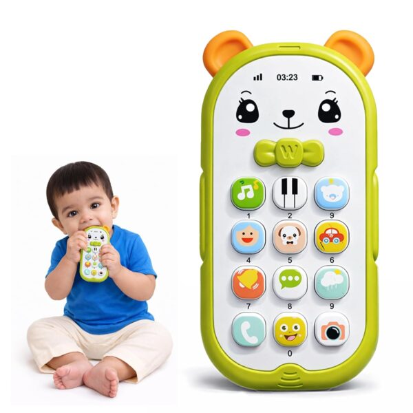 Kidology Baby Phone Toy for Toddlers 12-18 Months | Builds C...