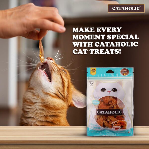 Cataholic Chicken & Fish Treats for Cats and Kittens | Spira...