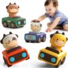 71DKbcOeHcL._SL1500_.jpg iPlay, iLearn Press to Go Car Toys for Toddlers,Baby Animal ...