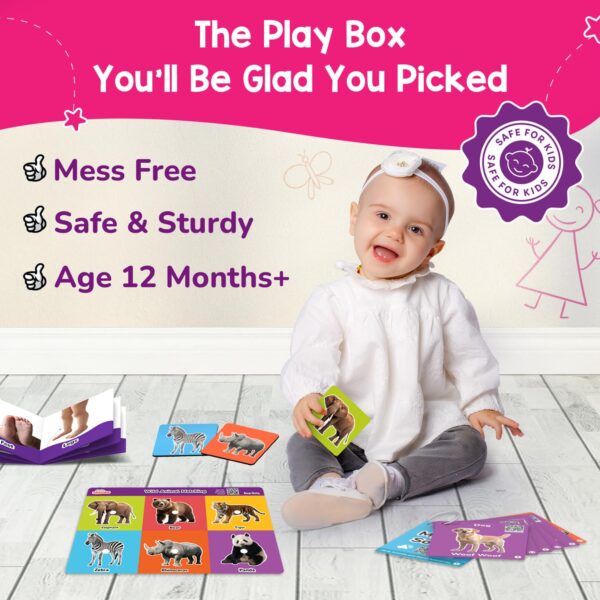 Smartivity 5in1 Montessori Play Box for 1+ Years Boys & Girl...