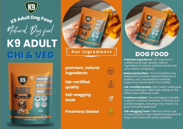 K9 AlMuscle Growth, Healthy Bone Joints, Gluten Freel Breeds...