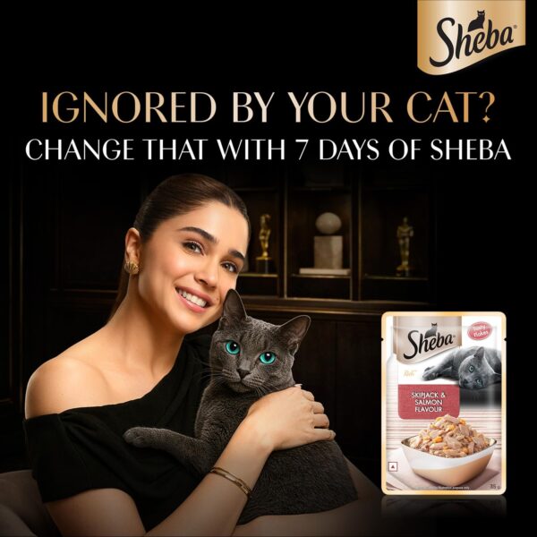 Sheba Rich Premium Adult (1+ Years) Wet Cat Food, Skipjack &...