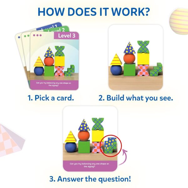 71Poyap-6HL._SL1500_.jpg Skillmatics Brain Blocks, 3D Early STEM Building Blocks Game...
