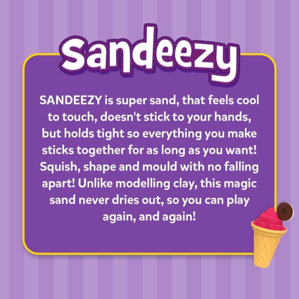 71QIKzPvXoL._SL1500_.jpg Skillmatics Sandeezy Pretend Play Ice Cream Parlour Set – Sa...