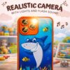 Wishkey Edu Phone for Kids Shark Theme 28 Functions Recharge...