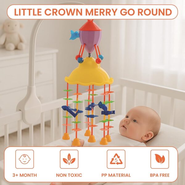 71XGzfxAf-L._SL1500_.jpg Merry Go Round Baby Musical jhoomer Toys with Hanging Jhoome...