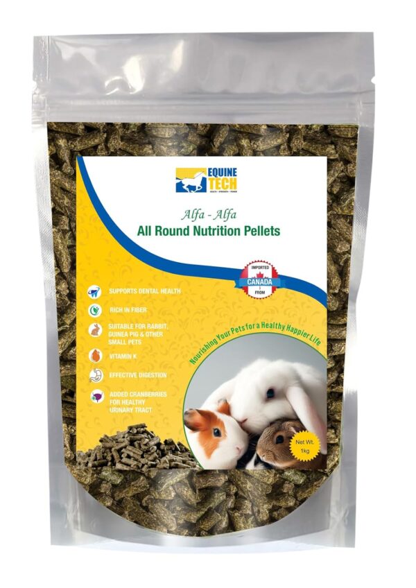 Alfalfa pellets for Rabbit, Guinea Pig, Hamster, Chinchillas...