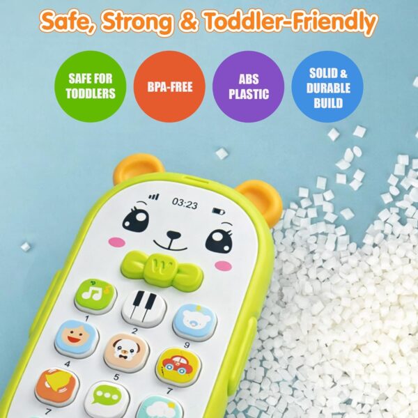 Kidology Baby Phone Toy for Toddlers 12-18 Months | Builds C...