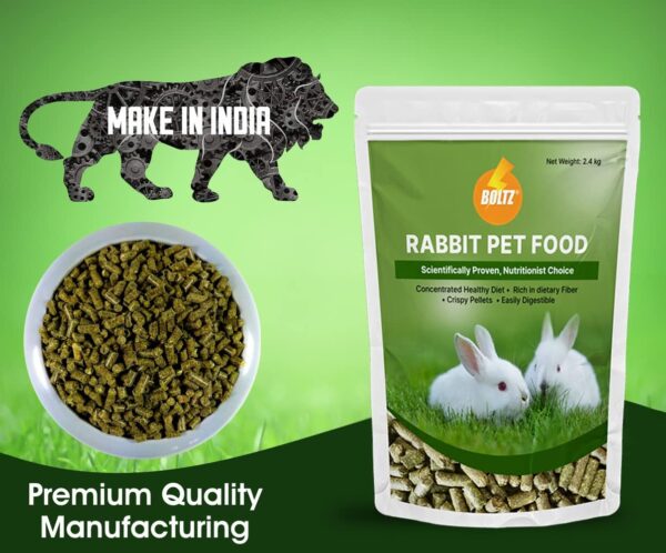 Boltz Premium Adult Pellet Rabbit Food, Nutritionist Choice ...