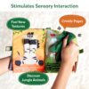 71awcM173LL._SL1500_.jpg Skillmatics Peek-A-Boo Jungle Book - Soft Cloth Book for Bab...