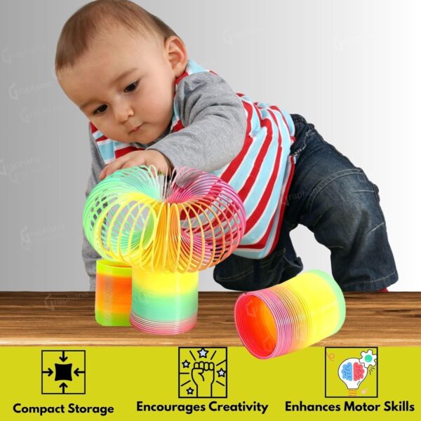 71ffVOGz6QL._SL1500_.jpg Graphene Magic Rainbow Spring Fun Activity Stress Relief Toy...