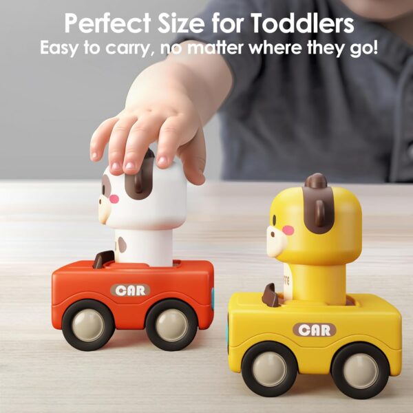 71iRO-xVWML._SL1500_.jpg iPlay, iLearn Press to Go Car Toys for Toddlers,Baby Animal ...