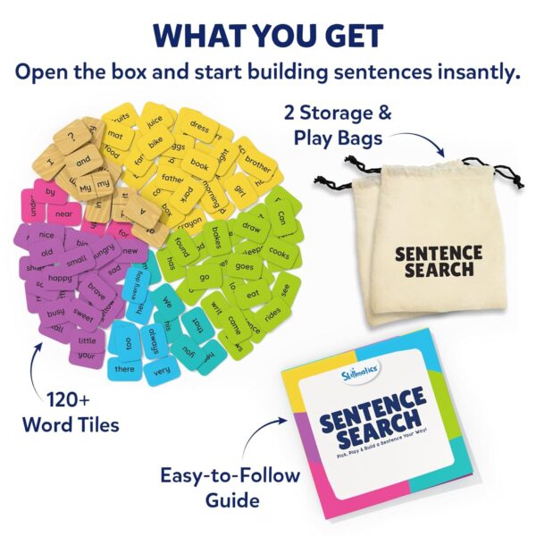 71jraBv1v2L._SL1500_.jpg Skillmatics Educational Board Game - Sentence Search, Fun Le...