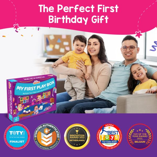 Smartivity 5in1 Montessori Play Box for 1+ Years Boys & Girl...