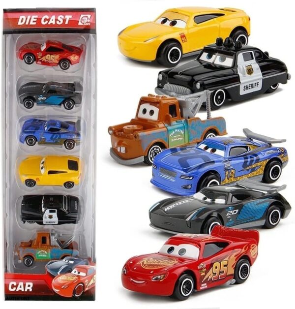 71q2A2r1GL._SL1280_.jpg Umadiya® Mini Metal Die Cast Car Set of 6 Toy Vehicle Play S...